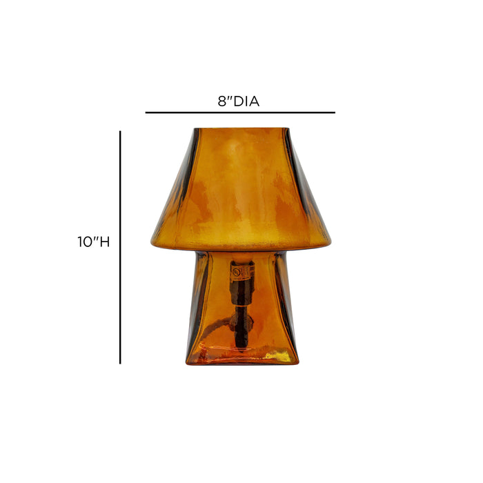 Luca Glass Mini Table Lamp - Home And Beyond