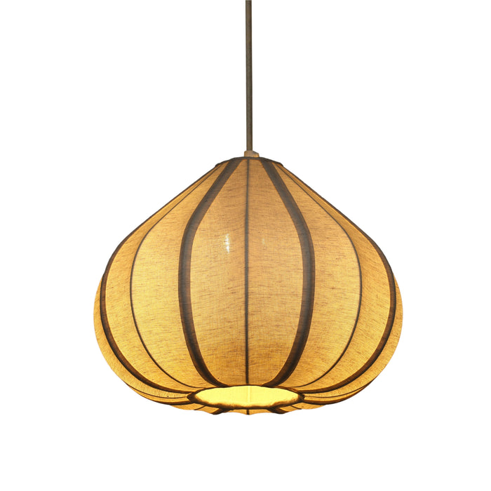Zubeda Cotton Teardrop Pendant Lamp - Home And Beyond