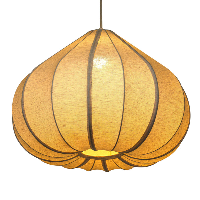 Zubeda Cotton Teardrop Pendant Lamp - Home And Beyond