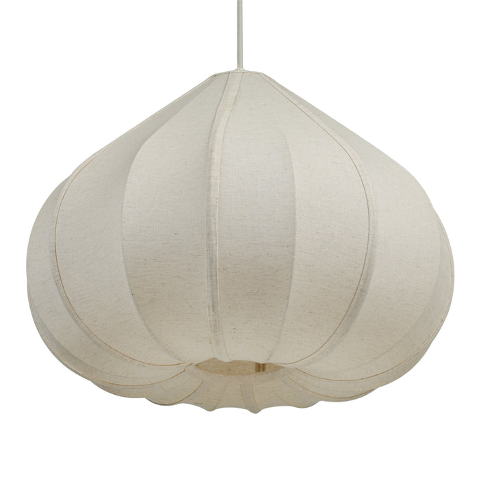 Zubeda Cotton Teardrop Pendant Lamp - Home And Beyond