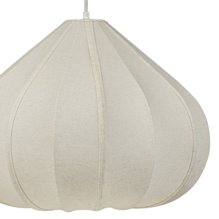 Zubeda Cotton Teardrop Pendant Lamp - Home And Beyond