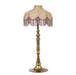 Buchanan Jute Fringed Scalloped Table Lamp - Home And Beyond