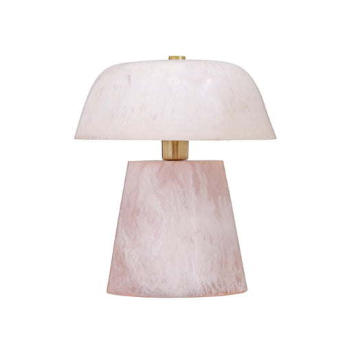 Pouty Pink Resin Table Lamp - Home And Beyond