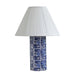 Stamp Blue Pleated Table Lamp - Home And Beyond