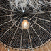Sula Natural and Black Upcycled Abaca Pendant Lamp - Home And Beyond