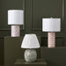 Yaya Green Capiz Shell Table Lamp - Home And Beyond