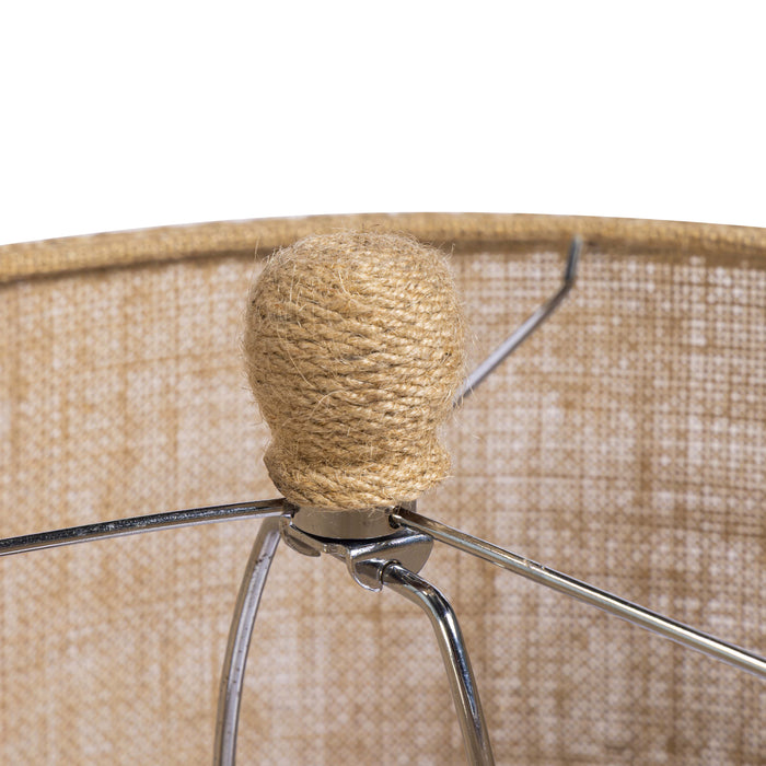Baha Natural Bamboo Jute Table Lamp - Home And Beyond