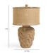 Baha Natural Bamboo Jute Table Lamp - Home And Beyond