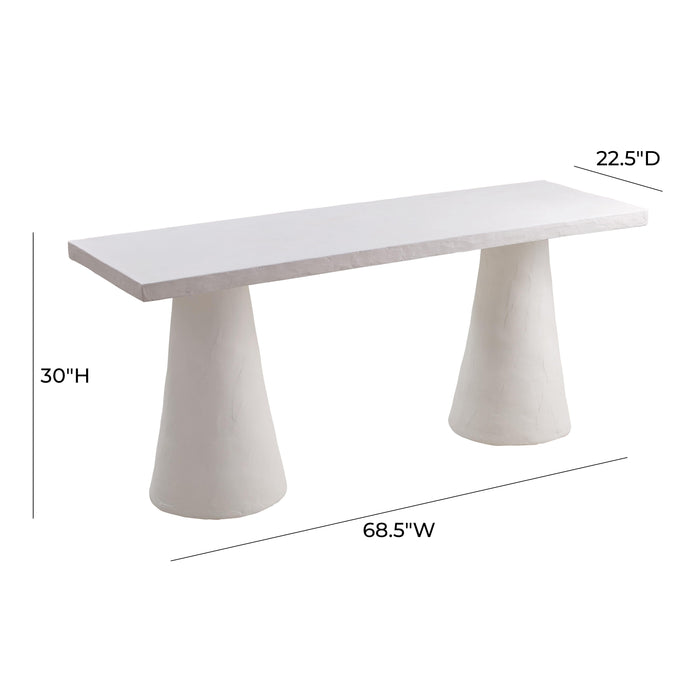 Dayana Plaster Desk - UK - Home And Beyond