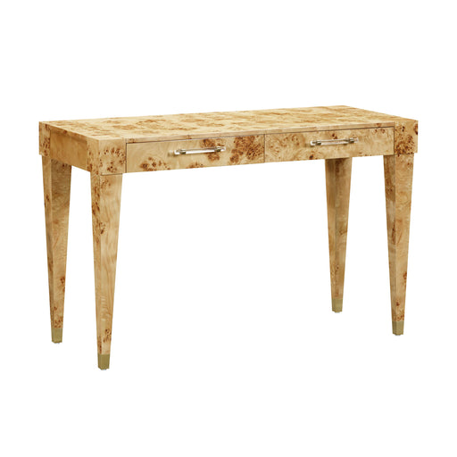 Brandyss Natural Burl Work Desk - UK - Home And Beyond