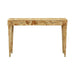 Brandyss Natural Burl Work Desk - UK - Home And Beyond