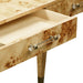 Brandyss Natural Burl Work Desk - UK - Home And Beyond