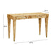 Brandyss Natural Burl Work Desk - UK - Home And Beyond