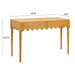 Oodle Natural Ash 2-Drawer Desk - UK - Home And Beyond