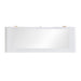 Hollywood 56" White Desk with Vanity Mirror - Home And Beyond
