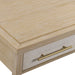 Hera 62'' Natural Washed Executive Desk - Home And Beyond