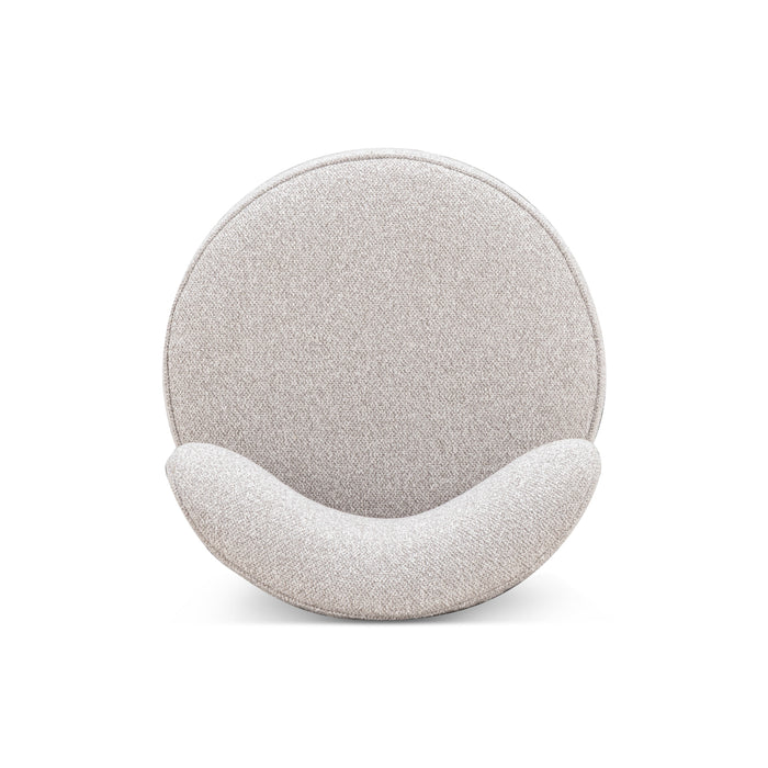 Amaya Grey Textured Performance Fabric Swivel Desk Chair - Home And Beyond