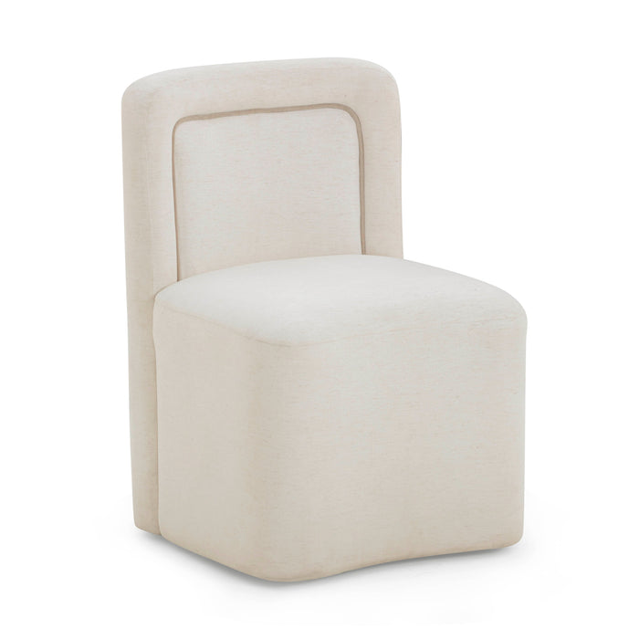 Dolce Performance Velvet Rolling Desk Chair - Home And Beyond