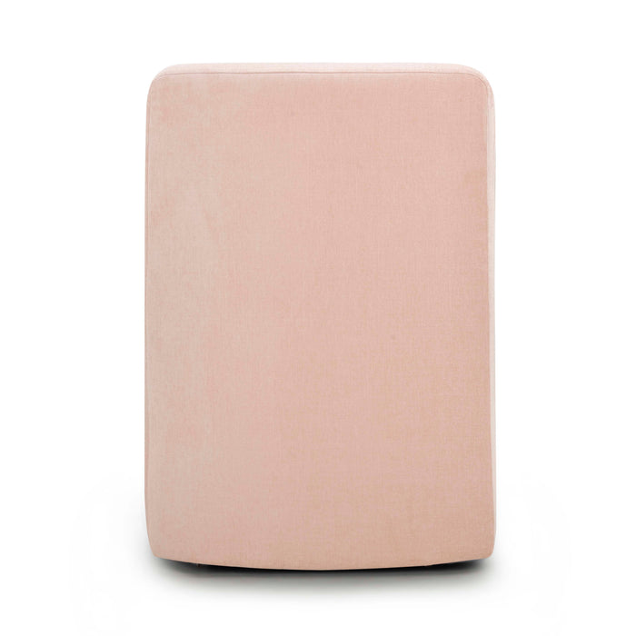 Dolce Performance Velvet Rolling Desk Chair - Home And Beyond