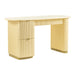 Francesca Yellow Peach 3-Drawer Desk - Home And Beyond