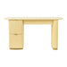 Francesca Yellow Peach 3-Drawer Desk - Home And Beyond