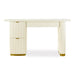 Francesca Cream 3-Drawer Desk - Home And Beyond
