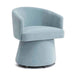 Kristen Upcycled Contract-Grade Chenille Rolling Desk Chair - Home And Beyond