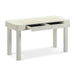 Sarah 55" Cream 2-Drawer Executive Work Desk - Home And Beyond