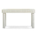 Sarah 55" Cream 2-Drawer Executive Work Desk - Home And Beyond