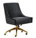 Beatrix Black Office Swivel Chair image