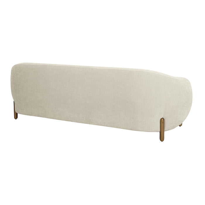 Lina Grey Textured Linen Sofa - UK - Home And Beyond