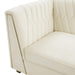 Wafa Cream Velvet Sofa - UK - Home And Beyond