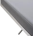 Bari Grey Stainless Steel Adjustable Barstool - Home And Beyond