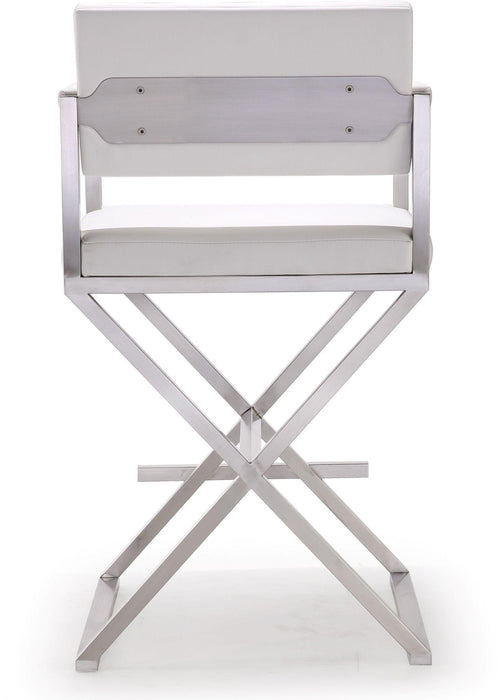 Director Performance Vegan Leather Stool