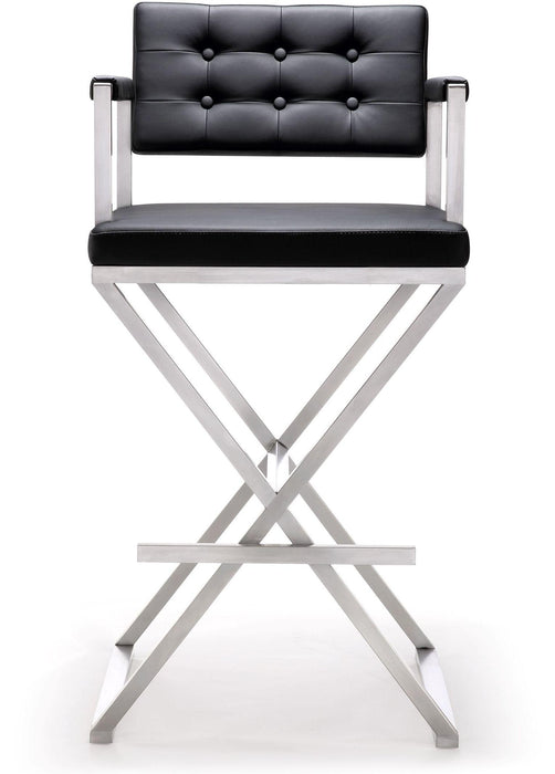 Director Performance Vegan Leather Stool