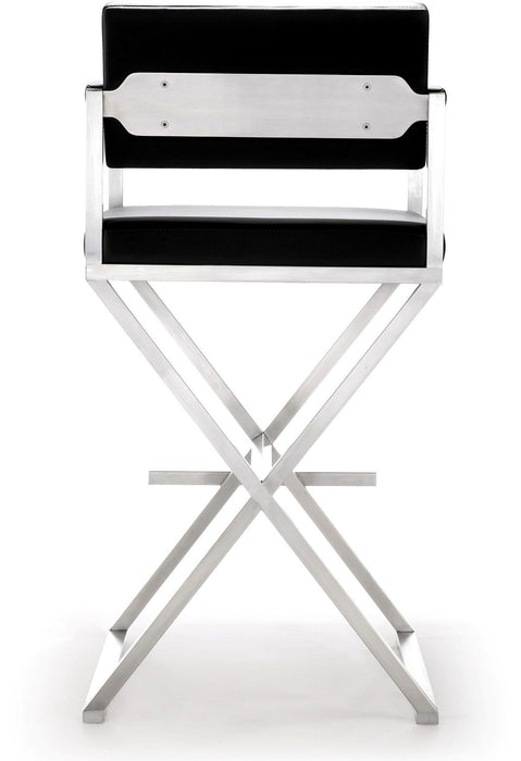 Director Performance Vegan Leather Stool