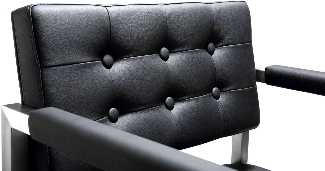 Director Performance Vegan Leather Stool