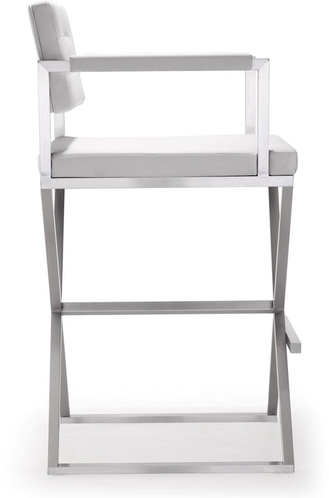 Director Performance Vegan Leather Stool