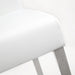 Denmark White Stainless Steel Counter Stool - Set of 2 - UK - Home And Beyond