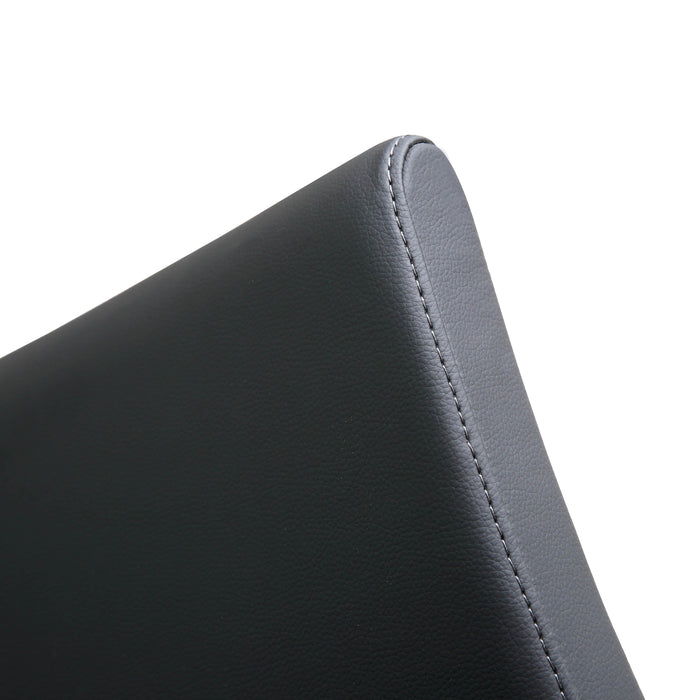 Denmark Black Stainless Steel Barstool - Set of 2 - UK - Home And Beyond