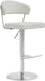 Cosmo Light Grey Stainless Steel Barstool - UK - Home And Beyond