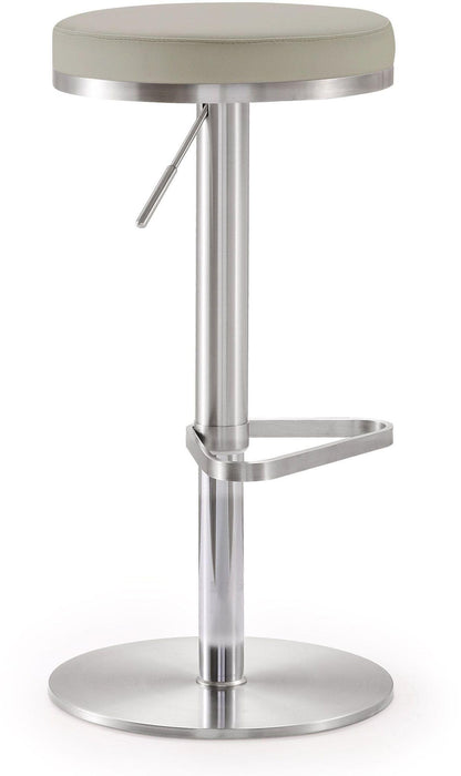 Fano Light Grey Stainless Steel Barstool image