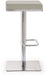 Bari Light Grey Stainless Steel Barstool - Home And Beyond