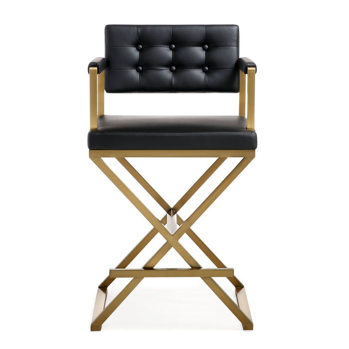 Director Performance Vegan Leather Stool