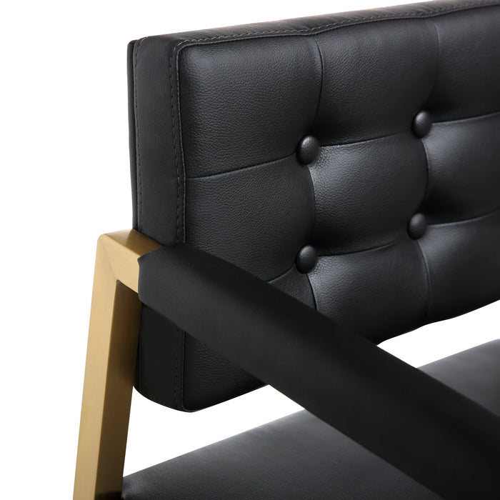 Director Performance Vegan Leather Stool