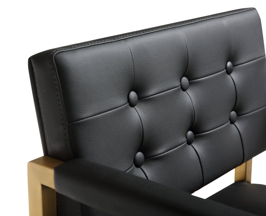 Director Performance Vegan Leather Stool