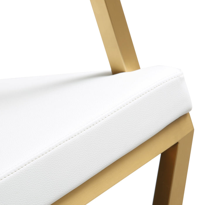 Director Performance Vegan Leather Stool