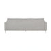 Vari Light Grey Textured Velvet Lounge Sofa 5 - Home And Beyond