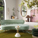 Tischa Mint Green Velvet Sofa - Home And Beyond