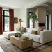 Tarra Cream Performance Chenille Modular Chaise - Home And Beyond